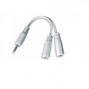 CABLU audio GEMBIRD Splitter stereo 1 x 3.5 mm jack T la 2 x 3.5 mm jack M, 10cm