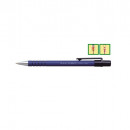 Creion mecanic PENAC RB-085M, rubber grip, 0.7mm, con si varf metalic - corp albastru