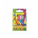 Creta color rotunda CNX 6 culori, 12 bucati/set