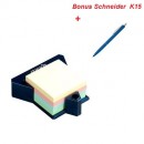 Cub autoadeziv cu suport, 76 x 76 mm, 400 file, Stick"n - 4 culori pastel