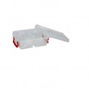 Cutie alimente cu 2 compartimente, maner si capac Sterk Maya 21 x 11 cm