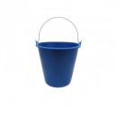 Galeata plastic cu maner metal 16 L, albastru