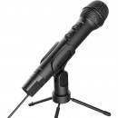 Microfon condensator BOYA BY-HM2, mini tripod, TRS, USB A, USB C, Lightning, Jack 3.5mm