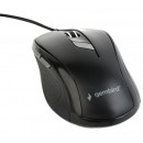 Mouse Optic Gembird 1600 Dpi, Usb, 6 butoane, Negru
