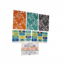 Napron de masa Bossram, 30x45cm, Diverse modele, 4 buc/set