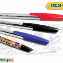 Pix cu capac, LINC Corona 1 mm albastru