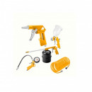 Set accesorii aer comprimat, 5 piese, cupla rapida, AirXT, Tolsen