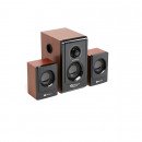 Sistem Boxe 2.1 din lemn, Serioux HT2100C, 16W RMS