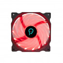 Ventilator Spacer PC Silent 120x120x25 mm ,Led Rosu, 34CFM, 1200 RPM