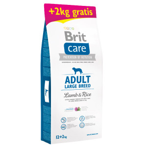 Brit Care Adult Large Breed Lamb and Rice 12 plus 2 kg