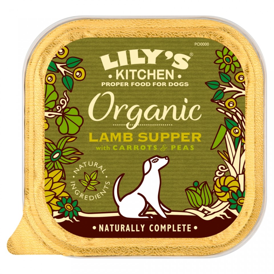 Hrana umeda pentru caini Lily\'s Kitchen Organic Lamb Supper 150g