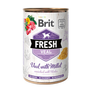 Brit Fresh Veal with Millet 400 g