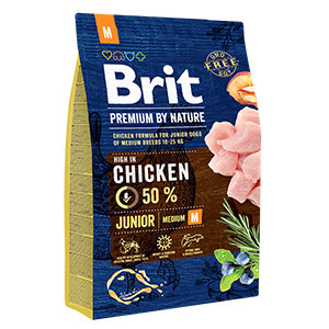 Brit Premium by Nature Junior M 3 kg