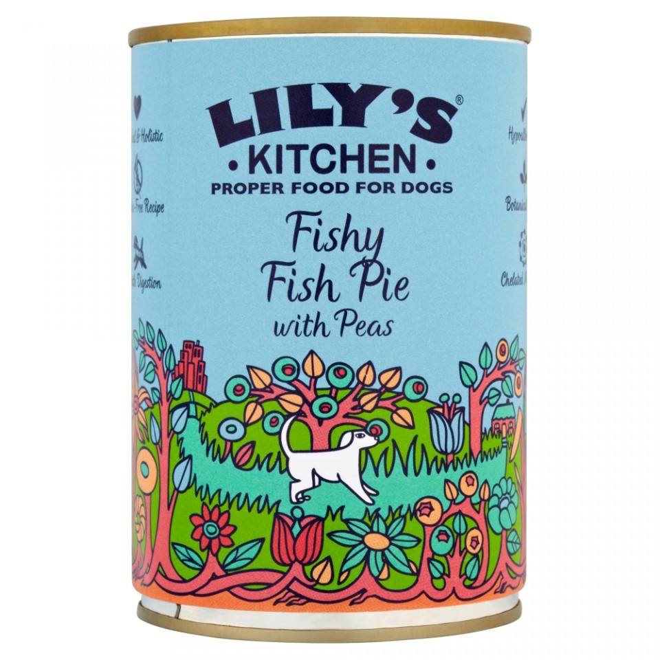 Hrana umeda pentru caini Lily\'s Kitchen Fishy Fish Pie 400g
