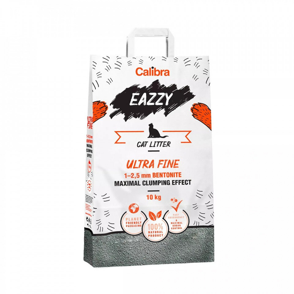 Nisip pentru pisici - Eazzy Cat Litter Ultra Fine 10kg