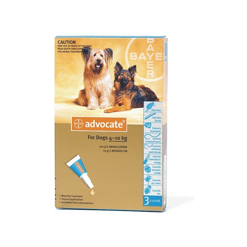 Advocate dog 4-10kg