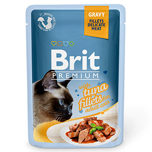 Brit Cat Delicate Tuna in Gravy 85 g