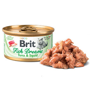 Brit Fish Dreams Tuna and Squid 80 g Brit imagine 2022