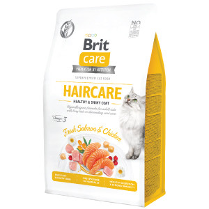 Brit Care Cat GF Haircare Healthy and Shiny Coat 400 g