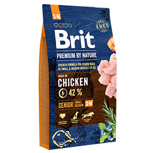 Brit Premium by Nature Senior S plus M 8 kg