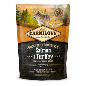 Carnilove Salmon and Turkey Large Breed Adult Dog 1.5 kg