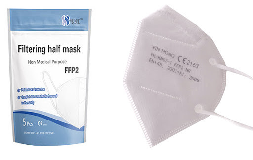 Masca FFP2 certificata CE, YinHong
