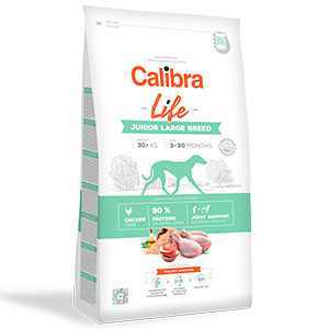 Calibra Dog Life Junior Large Breed Chicken 12 kg Calibra imagine 2022