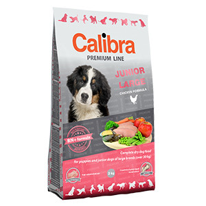 Calibra Dog Premium Junior Large 3 kg NEW