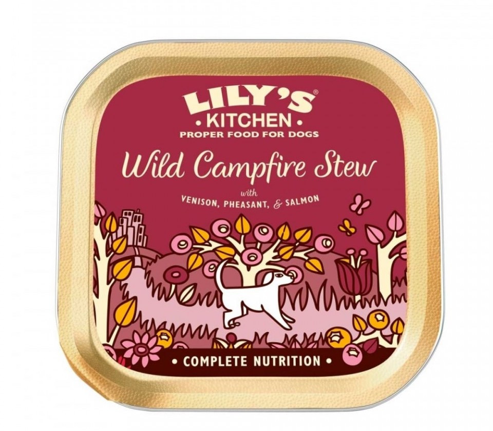 Hrana umeda pentru caini Lily\'s Kitchen Wild Campfire Stew 150g