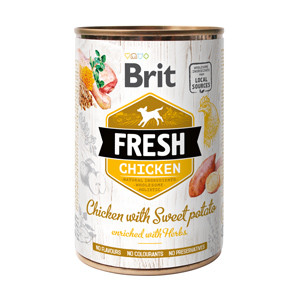 Brit Fresh Chicken with Sweet Potato 400 g