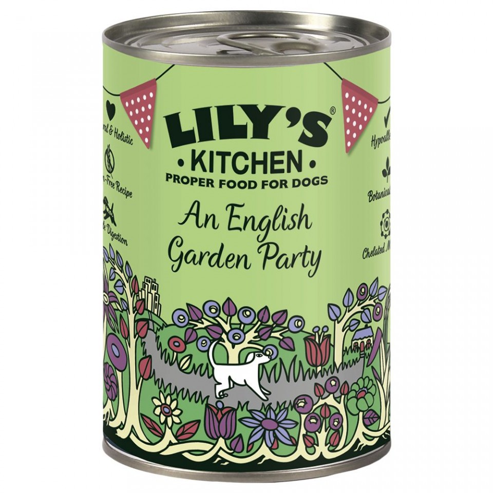 Hrana umeda pentru caini Lily\'s Kitchen An English Garden Party 400g