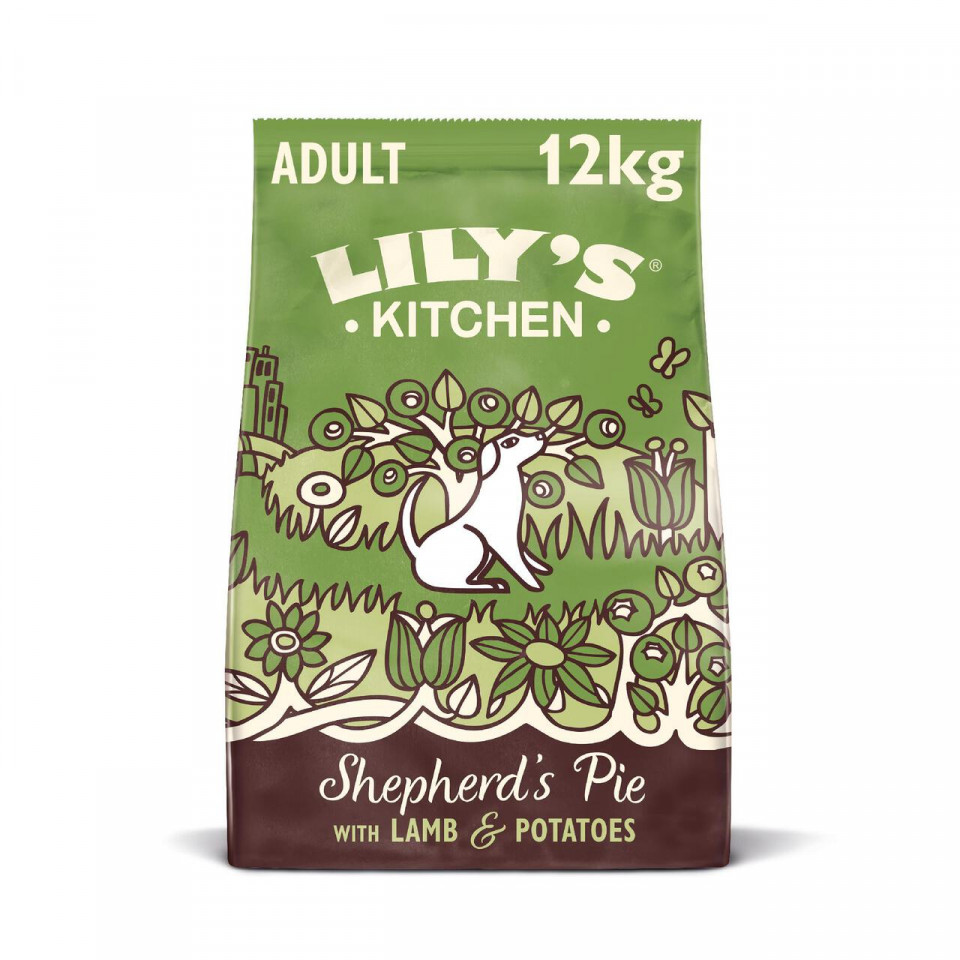 Lilys Kitchen For Dogs Lamb Sheperds Pie Adult Dry Food 12kg