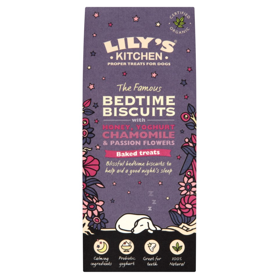 Recompense pentru caini Lily's Kitchen Bedtime Biscuits 100g