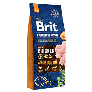 Brit Premium by Nature Senior S plus M 15 kg