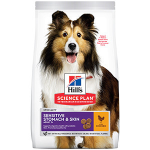 Hills SP Canine Adult Skin and Stomach Chicken 2.5 kg