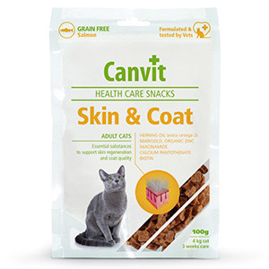 Canvit Health Care Snack Skin and Coat 100g