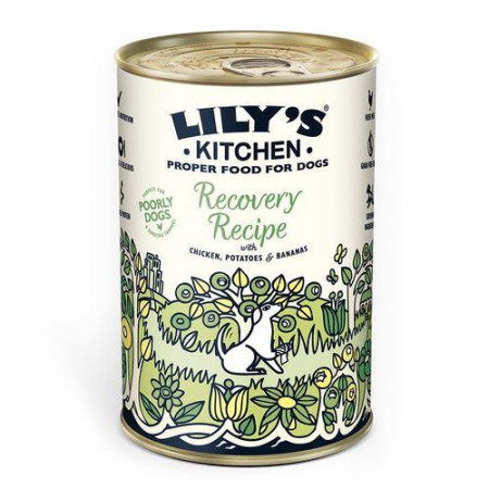 Lilys Kitchen for Dogs Recovery Recipe with Chicken, Potatoes and Bananas 400 g