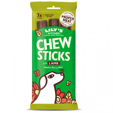 Lily's Kitchen Chew Sticks - Recompense pentru caini (Miel)