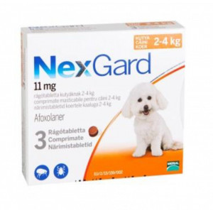 Nexgard S caini 2-4kg