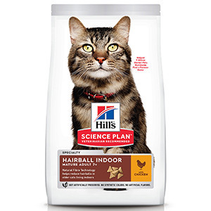 Hills SP Feline Adult Hairball and Indoor Chicken 10 kg