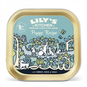 Hrana umeda pentru caini Lily's Kitchen Puppy Recipe Turkey & Duck 150g
