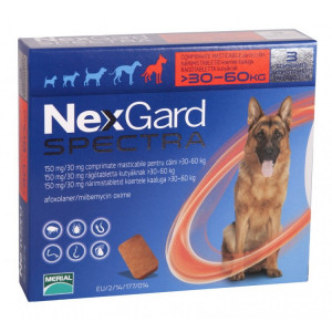 Nexgard Spectra comprimat caini 30-60kg
