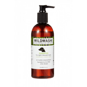Sampon caini WildWash PRO blana deschisa la culoare 300ml