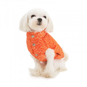 Haina caini Puppy Angel Luxury Faux Down Vest - PA-OW324