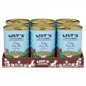 Hrana umeda pentru caini Lily's Kitchen Fishy Fish Pie 400g