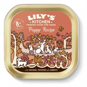 Hrana umeda pentru caini Lily's Kitchen Puppy Recipe Chicken 150g