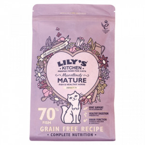 Hrana uscata pentru pisici Lily's Kitchen Marvelously Mature 800g