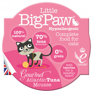 Little BigPaw Gourmet Atlantic Tuna Mousse Hypoallergenic 85g