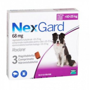 Nexgard S caini 10-25kg