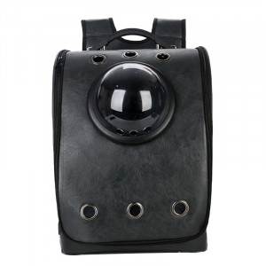 Rucsac Hublou Imitatie Piele rectangular Negru XL